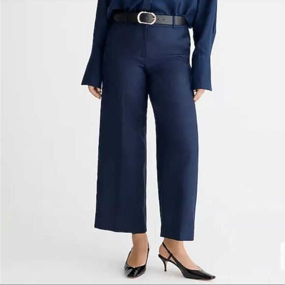 J. Crew Pants - J Crew Sydney Pant Womens Size 16 Talll Navy Blue